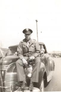 John Thorstad at Headquarters Battery, 1941