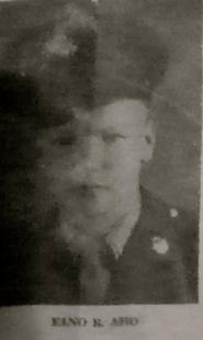 AHO-Eino Raymond-WWII-Army-profile