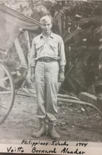 ALANDER-Voitto Bernard-WWII-Army-Philippines-CCHS