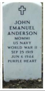 ANDERSON-John Emanuel-WWII-Navy-headstone.jpg