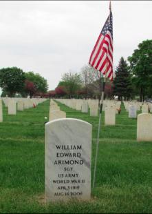ARIMOND-William Edward-WWII-Army-125th FA-headstone.jpg