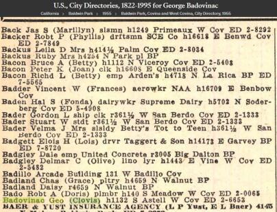 BADOVINAC-George-WWII-Army-CA city index.jpg