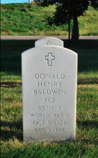 BALDWIN-Donald Henry-WWII-Navy-headstone.jpg