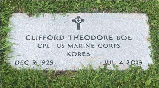BOE-Clifford-Korea-USMC-OH headstone.jpg