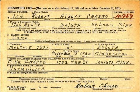 CHERRO-Robert Albert-WWII-Army-reg.card.jpg