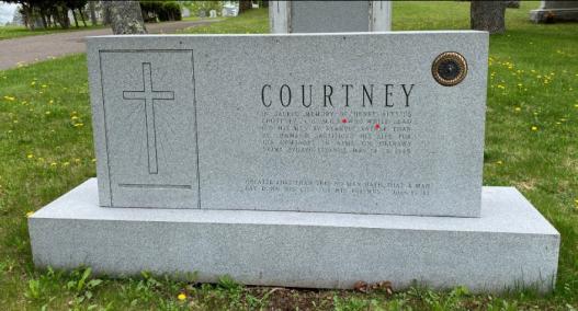 COURTNEY-Henry Alexius-WWII-USMC-headstone.jpg