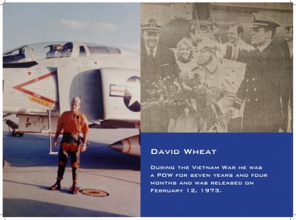 David Wheat display card-GOS-VMH Gallery