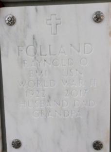 FOLLAND-Raynold Oliver-WWII-Navy-headstone.jpg