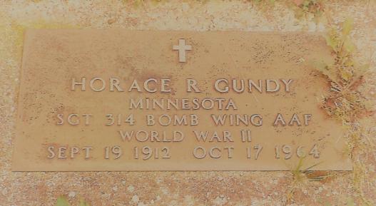 GUNDY-Horace Roger-WWII-Army-footstone.jpg