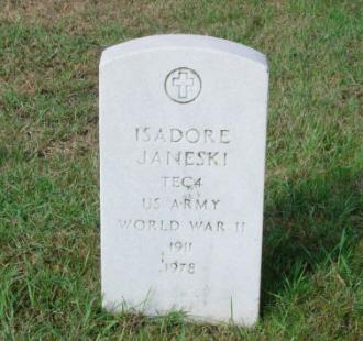 JANESKI-Isadore Michael-WWII-Army-headstone.jpg