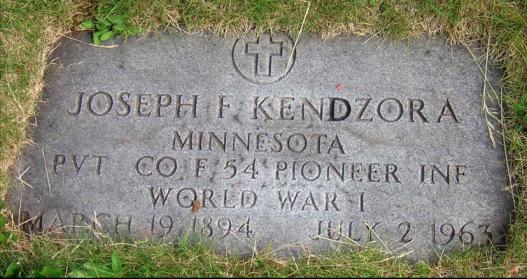 KENDZORA-Joseph Felix-WWI-Army-headstone.jpg