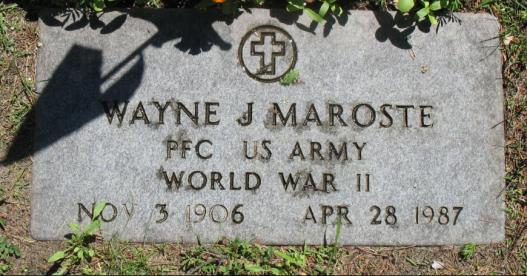 MAROSTE-Wayne Jonas-WWII-Army-headstone.jpg