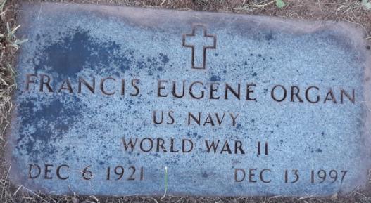 ORGAN-Francis Eugene-WWII-Navy-headstone.jpg