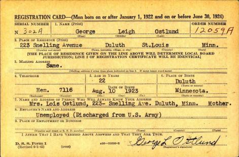 OSTLUND-George Leigh-WWII-Army-125th FA-reg.card.jpg