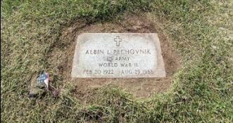 PECHOVNIK-Albin Louis-WWII-Army-headstone.jpg