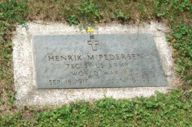 PEDERSEN-Henrik Marius-WWII-Army-headstone.jpg