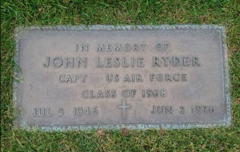 RYDER-John Leslie-Vietnam-USAF-headstone.jpg