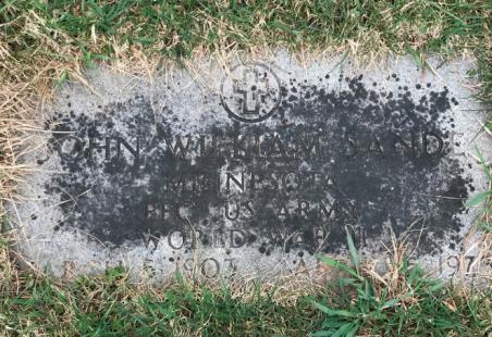 SANDE-John William-WWII-Army-headstone.jpg