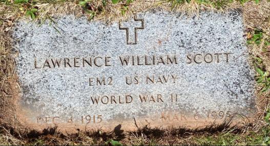 SCOTT-Lawrence William-WWII-Navy-headstone.jpg
