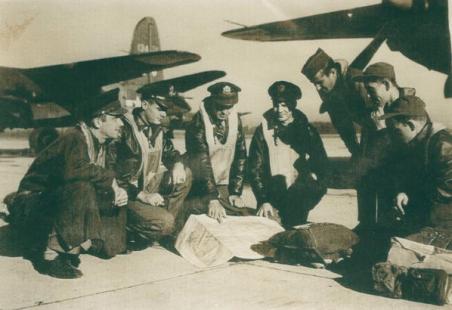 TANGEN-Bjarne C-WWII-AAC-B26 crew