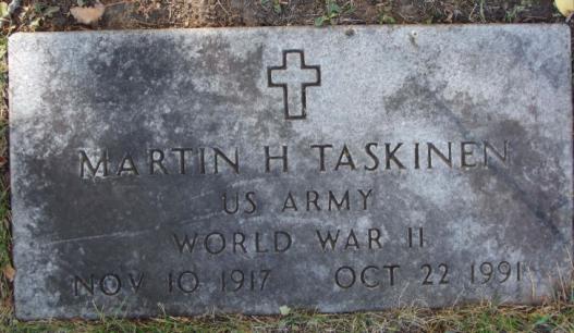 TASKINEN-Martin H-WWII-Army-headstone