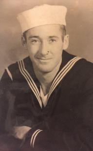 TIDGWELL-Kenneth Edward-WWII-Navy-uniform