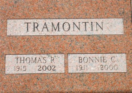 TRAMONTIN-Thomas Robert-WWII-Navy-headstone