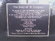 Korean War Memorial ~ Story of "B" company