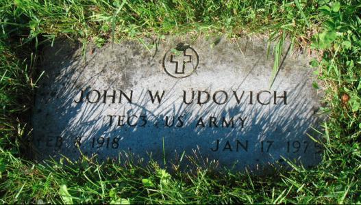 UDOVICH-John William-WWII-Army-headstone