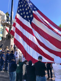 USS Duluth Flag Raising6