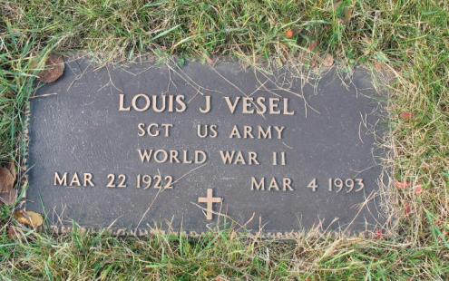 VESEL-Louis John-WWII-Army headstone.jpg