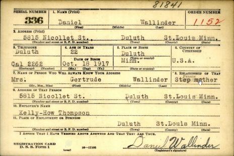 WALLINDER-Daniel-WWII-Army-reg.card