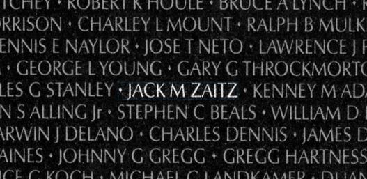 ZAITZ-Jack Michael-Vietnam-Army-Vietnam War Memorial.jpg