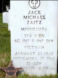 ZAITZ-Jack Michael-Vietnam-Army-headstone