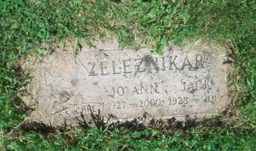 ZELEZNIKAR-Jack Albert-WWII-Army-headstone.jpg